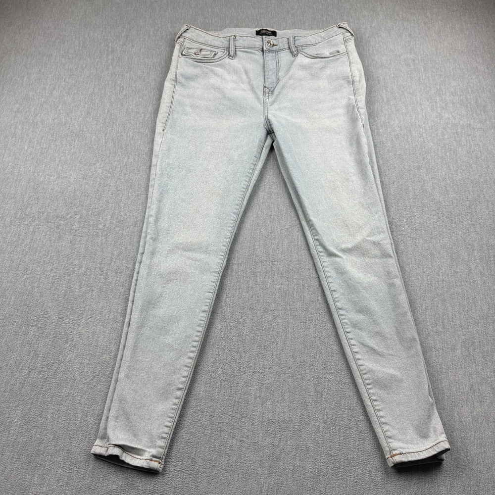 True Religion Jennie Curvy Jeans Womens 32x28 Mid Rise Super Skinny Light Pocket